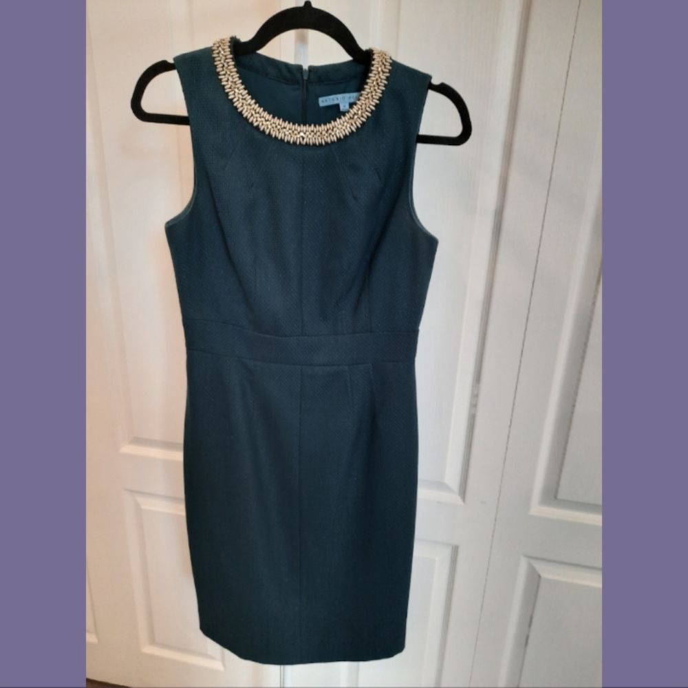 Antonio Melani Green Dress with Sparkles